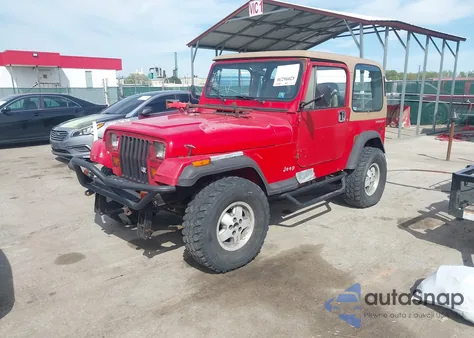 1988 Jeep Wrangler Laredo из США, поврежденный, VIN 2BCCV8145JB517259